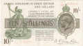 Treasury 10 Shillings, from 1922